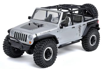 Axial 2012 Jeep Wrangler Unlimited Rubicon Complete Body Set (Clear) AX04035